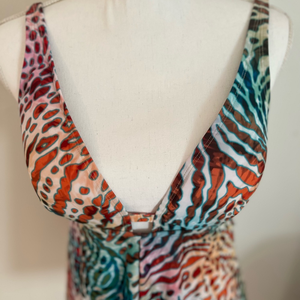 Leopard Print Tankini - Picture 2 of 8